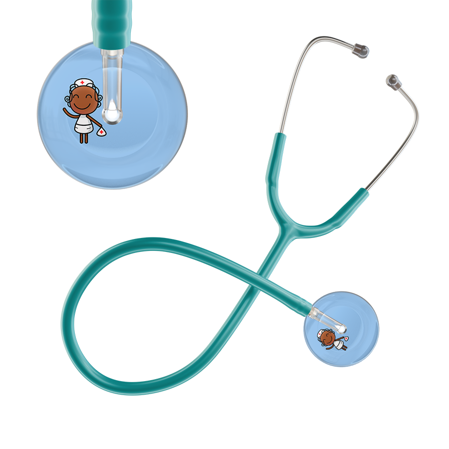 Cartoon Nurse F4 Skin Stethoscope