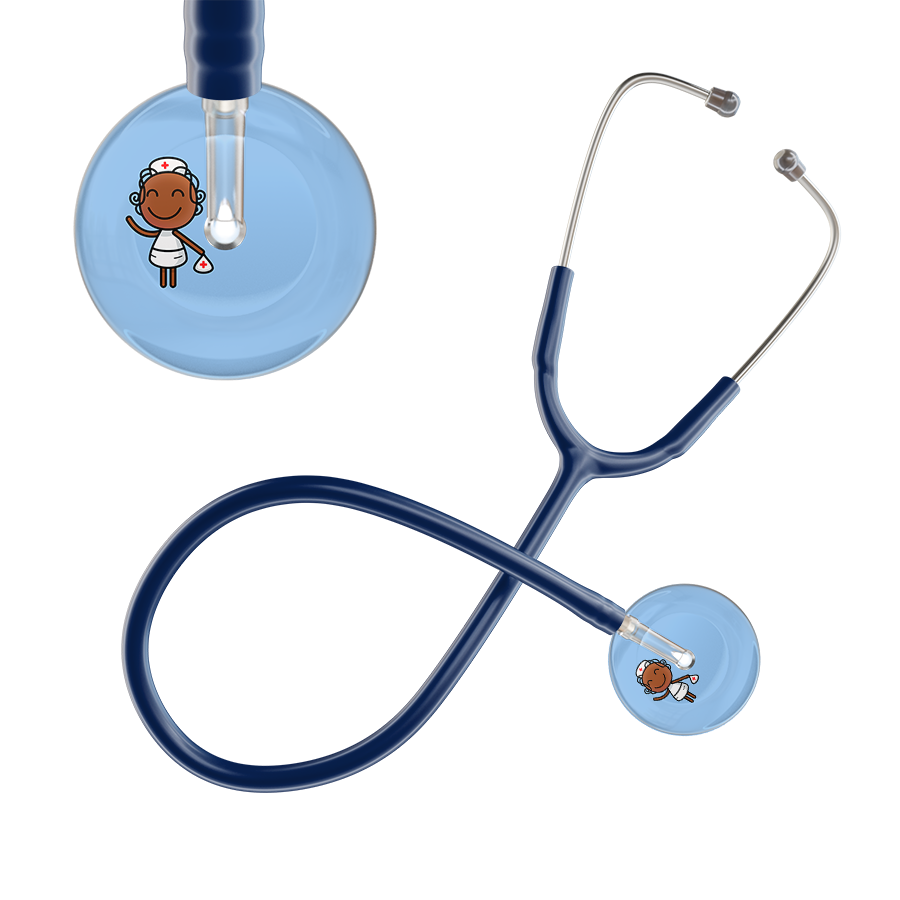 Cartoon Nurse F4 Skin Stethoscope