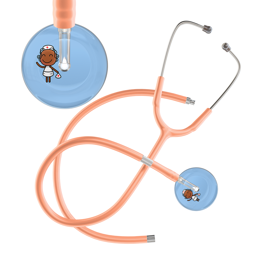 Cartoon Nurse F4 Skin Stethoscope