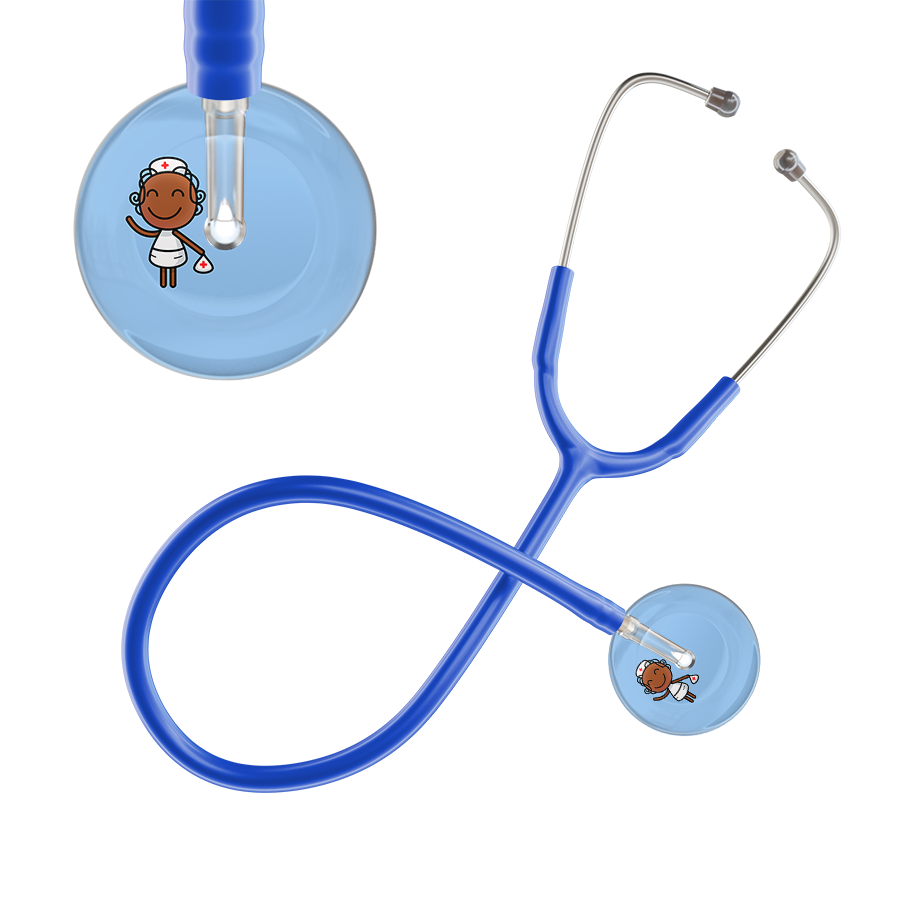 Cartoon Nurse F4 Skin Stethoscope