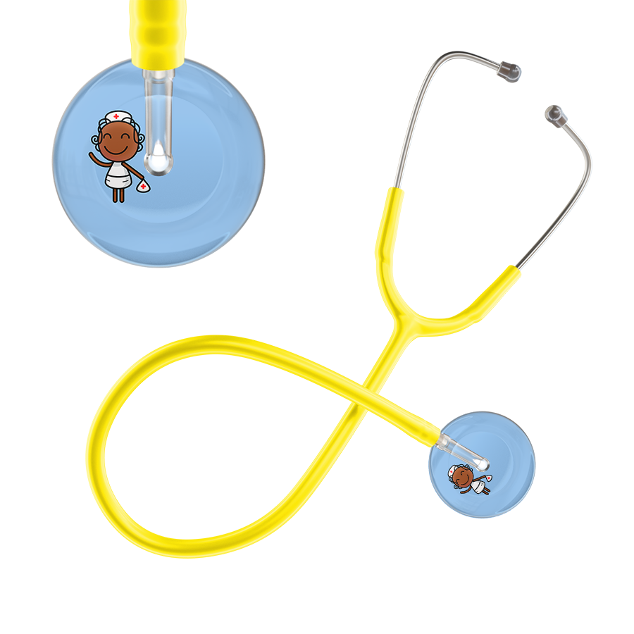 Cartoon Nurse F4 Skin Stethoscope
