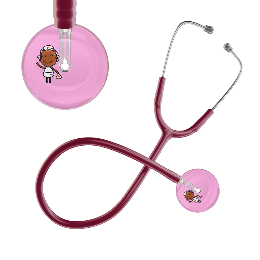 Cartoon Nurse F4 Skin Stethoscope
