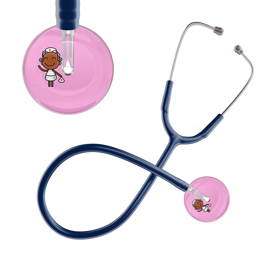 Cartoon Nurse F4 Skin Stethoscope