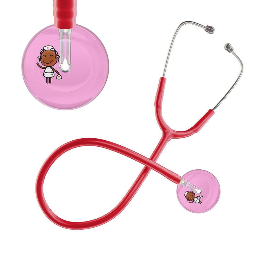 Cartoon Nurse F4 Skin Stethoscope