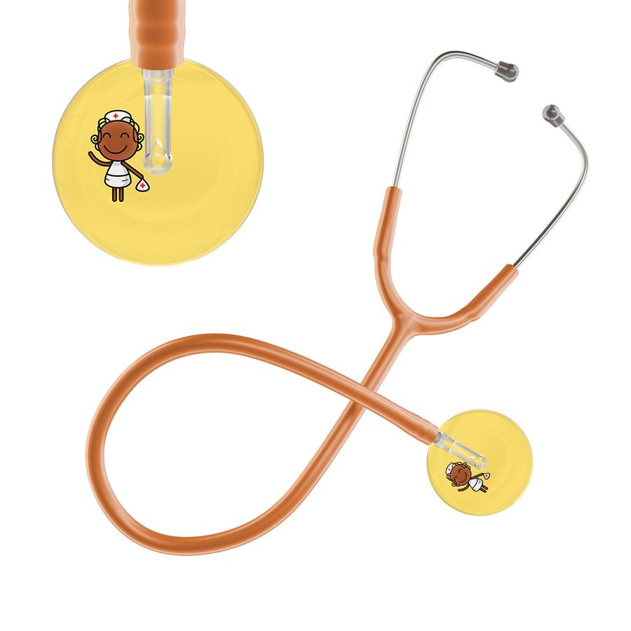 Cartoon Nurse F4 Skin Stethoscope
