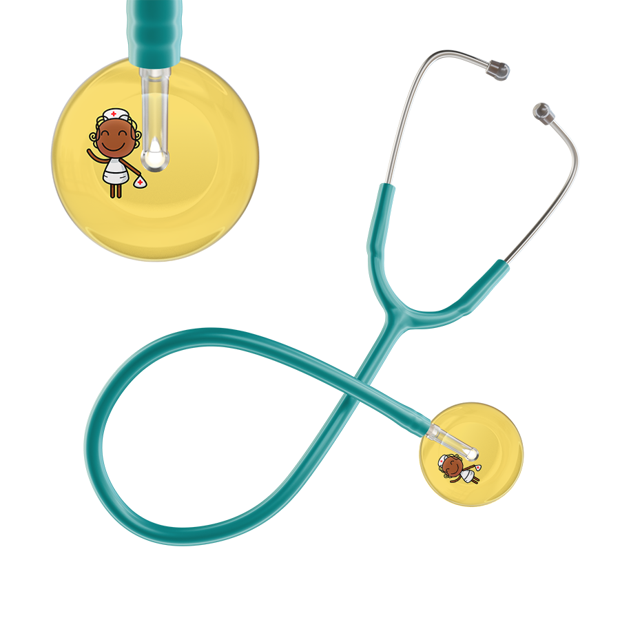 Cartoon Nurse F4 Skin Stethoscope