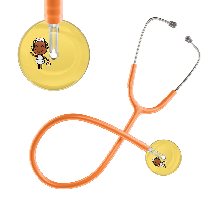 Cartoon Nurse F4 Skin Stethoscope