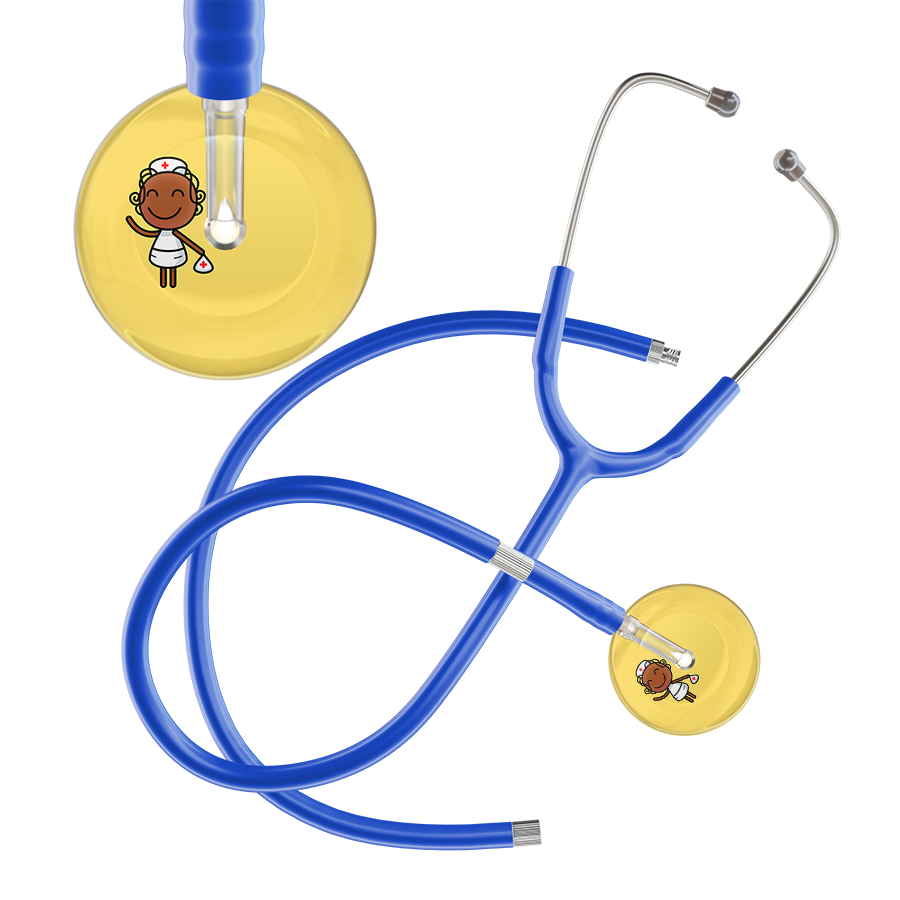 Cartoon Nurse F4 Skin Stethoscope