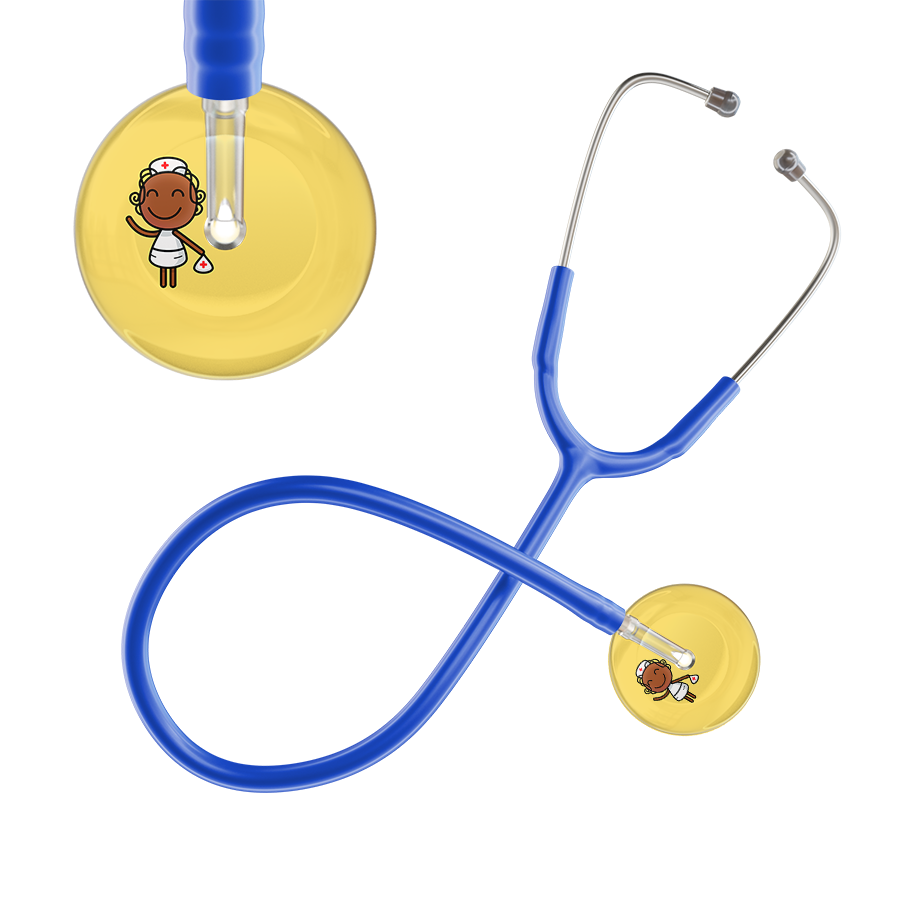 Cartoon Nurse F4 Skin Stethoscope