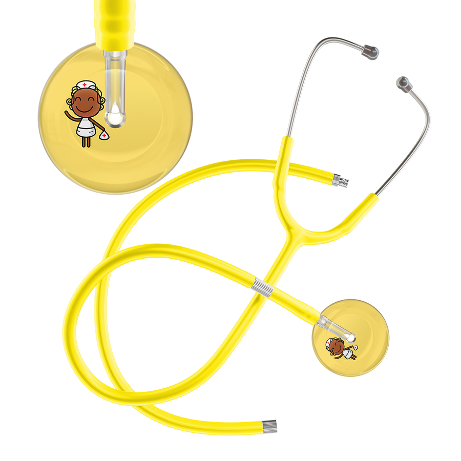 Cartoon Nurse F4 Skin Stethoscope