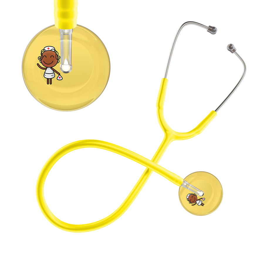 Cartoon Nurse F4 Skin Stethoscope