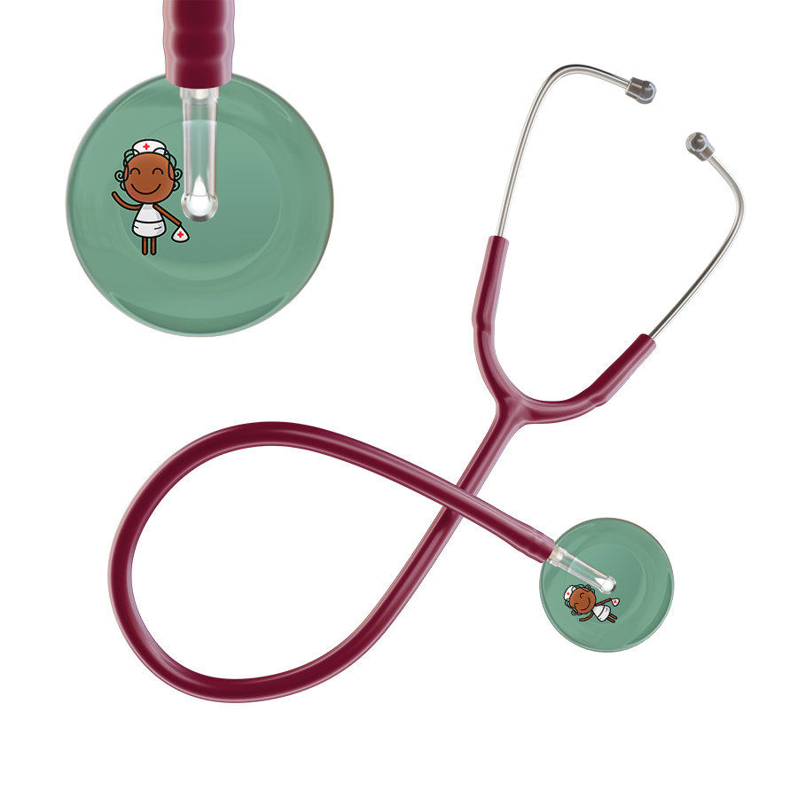 Cartoon Nurse F4 Skin Stethoscope