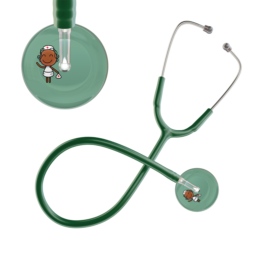 Cartoon Nurse F4 Skin Stethoscope