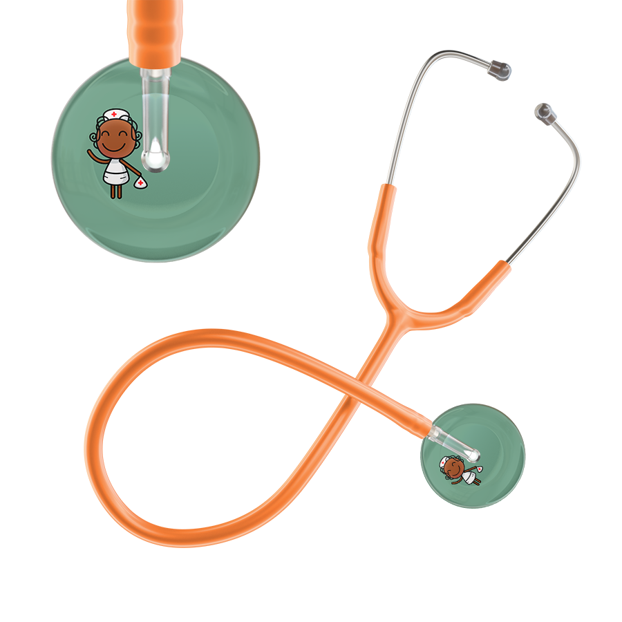Cartoon Nurse F4 Skin Stethoscope