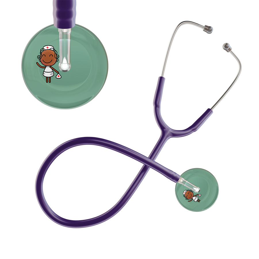 Cartoon Nurse F4 Skin Stethoscope