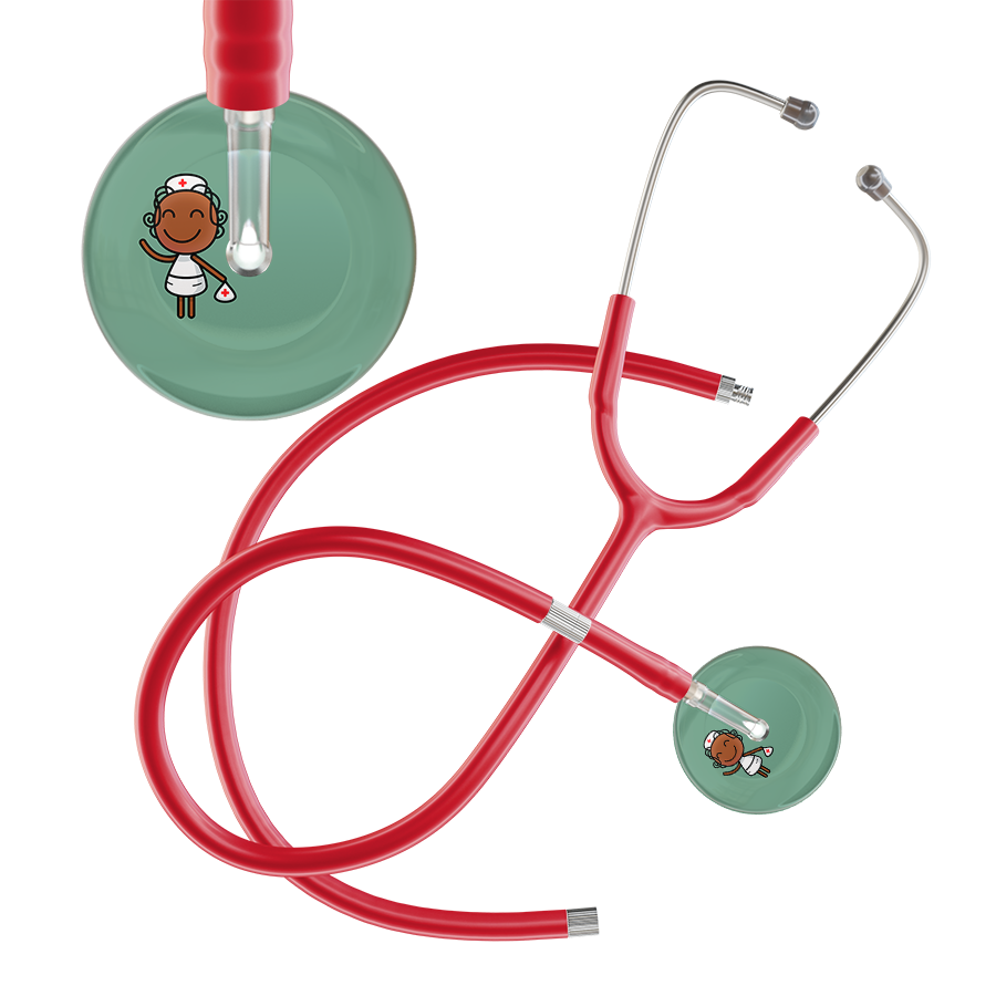 Cartoon Nurse F4 Skin Stethoscope
