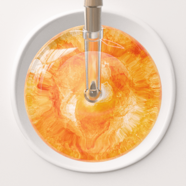 Ultrascope Stethoscope Head US076J10 / Adult TieDye Stethoscope Head - Watercolor Designs