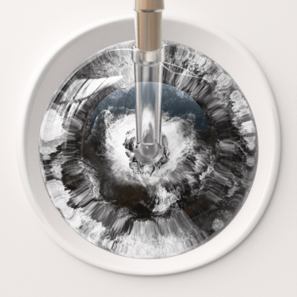 Ultrascope Stethoscope Head US076L12 / Adult TieDye Stethoscope Head - Watercolor Designs