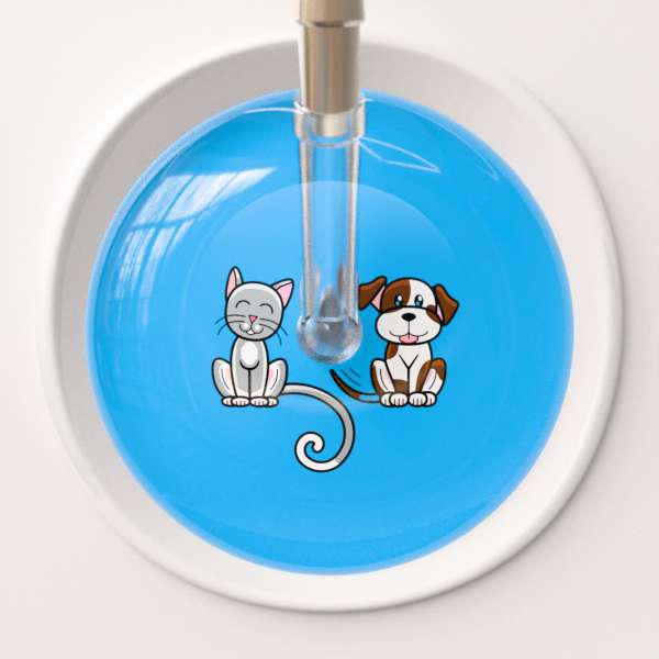 Ultrascope Stethoscope Head Cat & Dog Cyan (CY) / Adult Cat & Dog Stethoscope Head