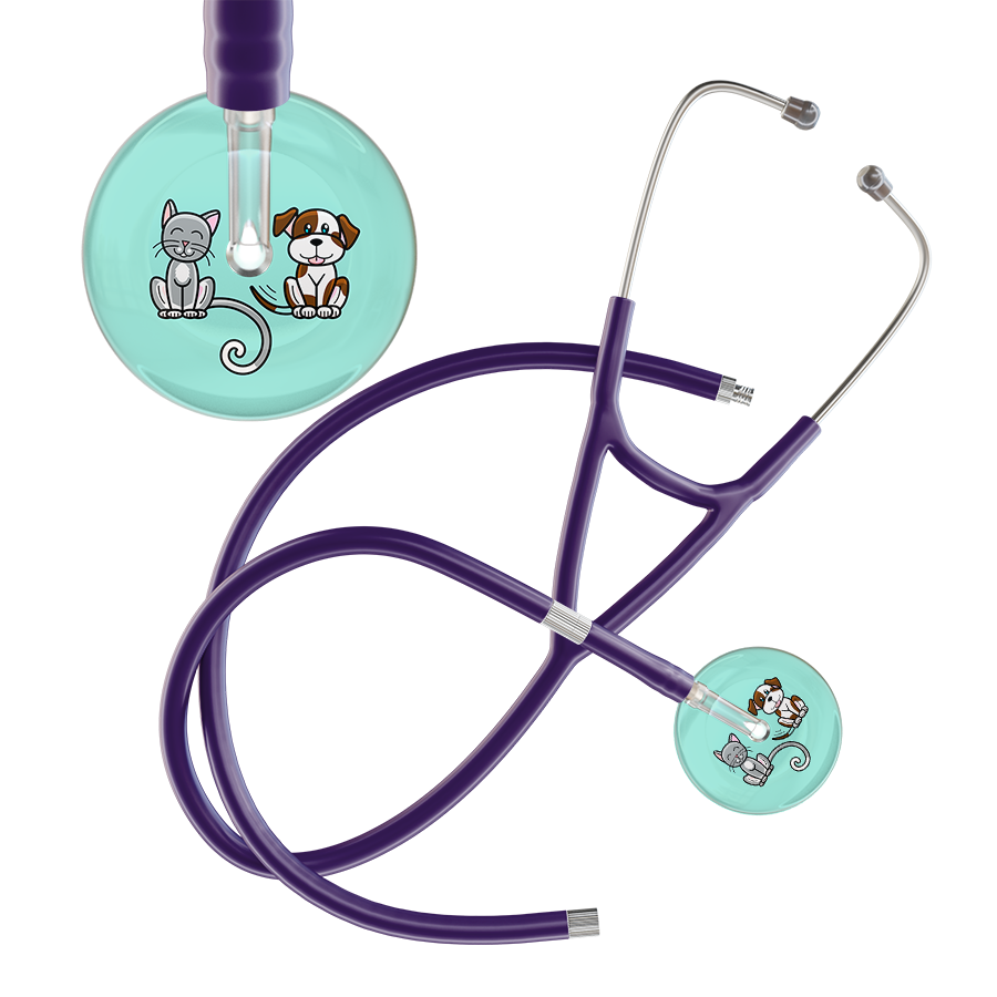 Light Cat & Dog Cardiology Stethoscope
