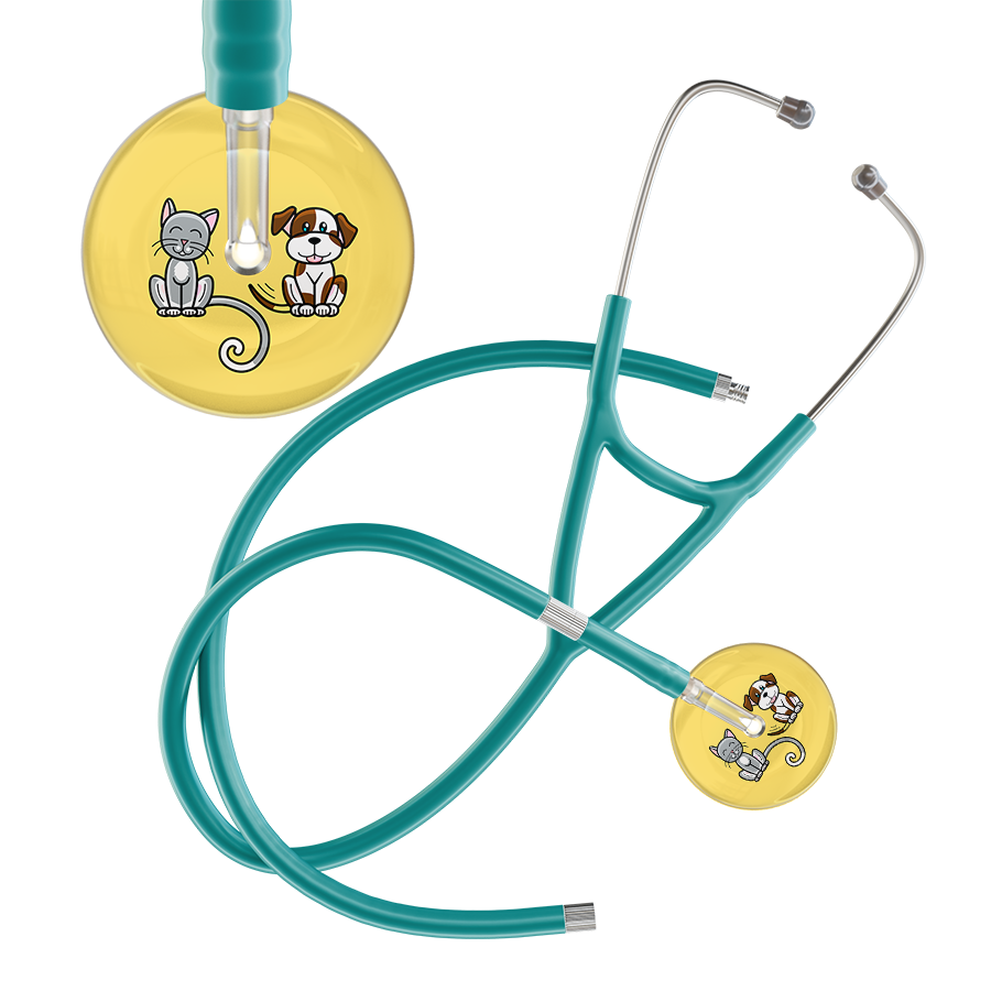 Light Cat & Dog Cardiology Stethoscope