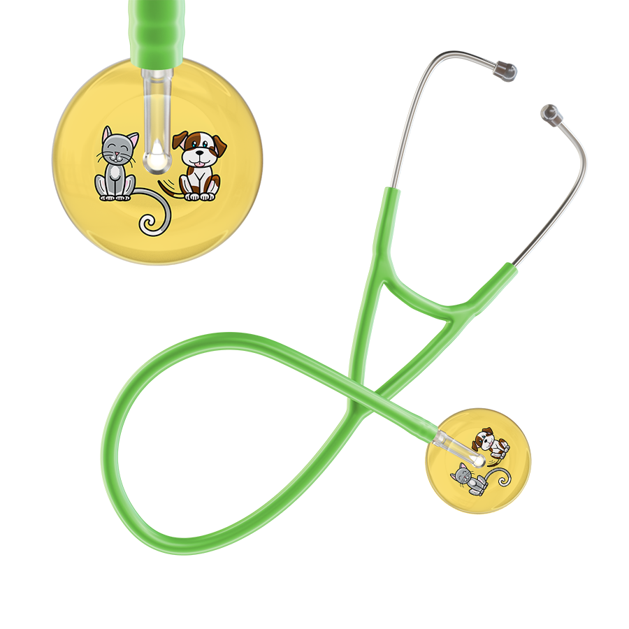 Light Cat & Dog Cardiology Stethoscope