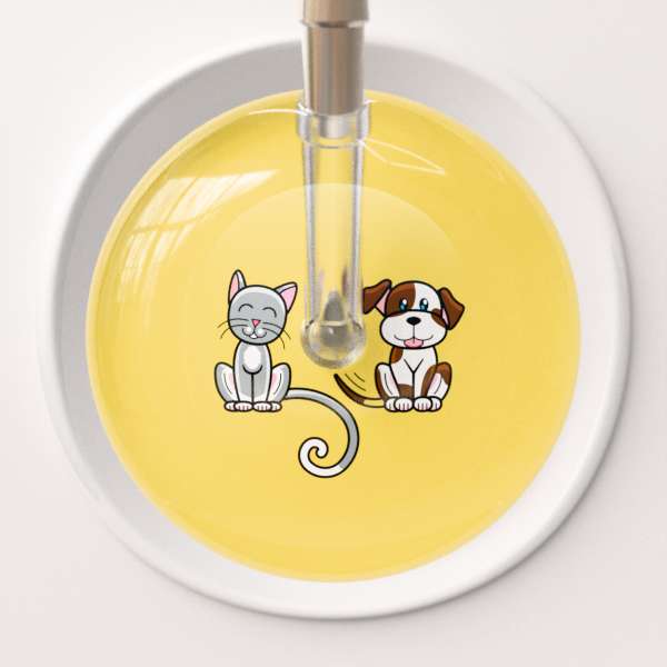Ultrascope Stethoscope Head Cat & Dog Light Yellow (LY) / Adult Cat & Dog Stethoscope Head