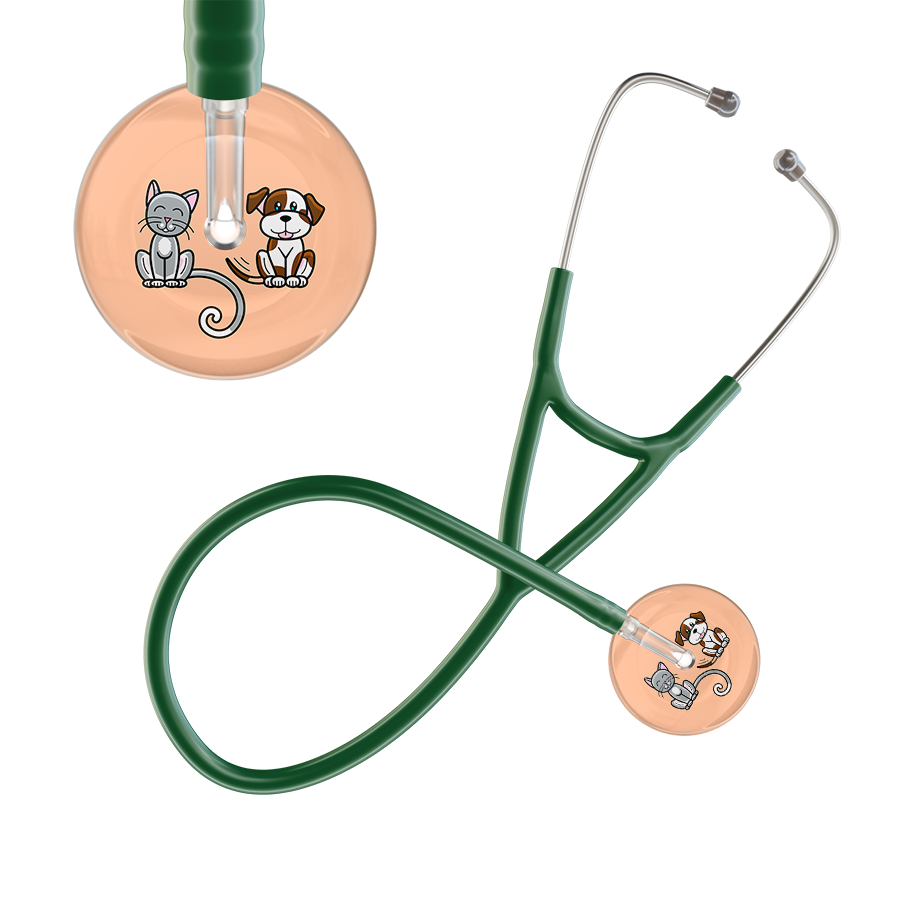 Light Cat & Dog Cardiology Stethoscope
