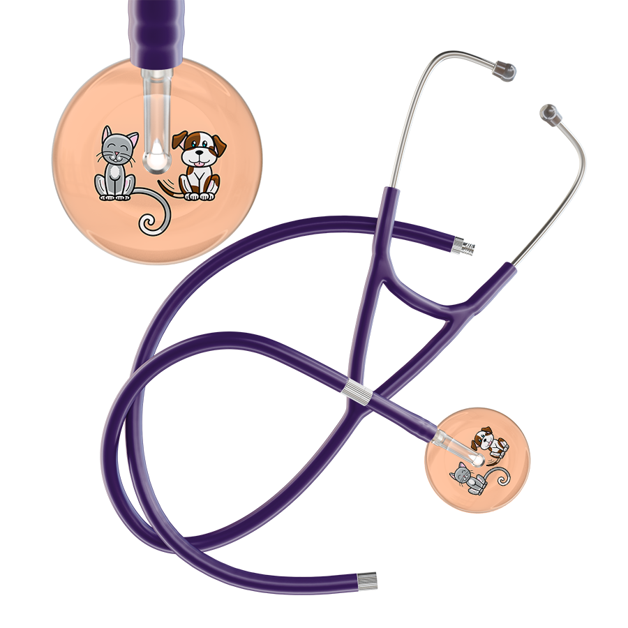 Light Cat & Dog Cardiology Stethoscope