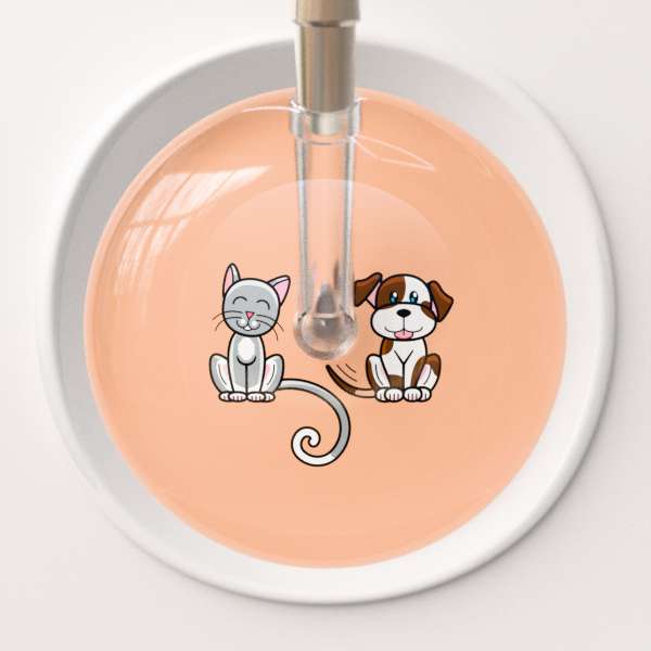 Ultrascope Stethoscope Head Cat & Dog Peach (PE) / Adult Cat & Dog Stethoscope Head