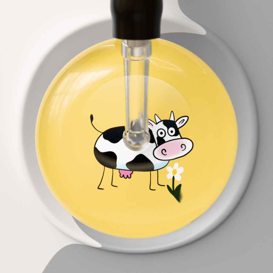 Ultrascope Single Stethoscope Cartoon Cow Stethoscope