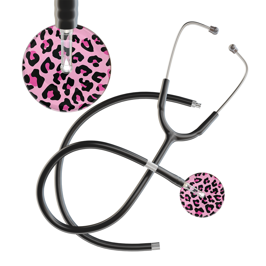 Leopard Pattern Stethoscope - Leopard Print