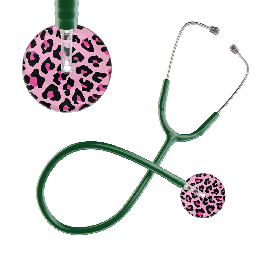 Leopard Pattern Stethoscope - Leopard Print