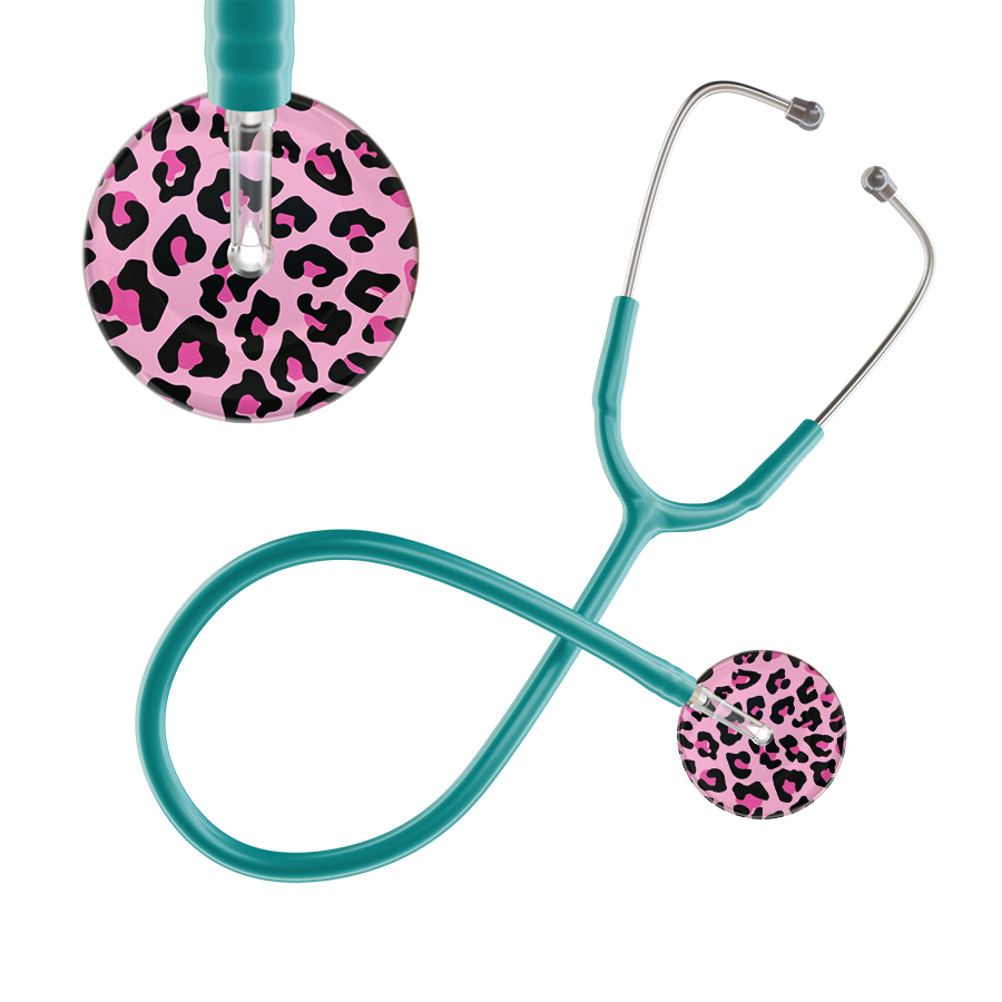 Leopard Pattern Stethoscope - Leopard Print