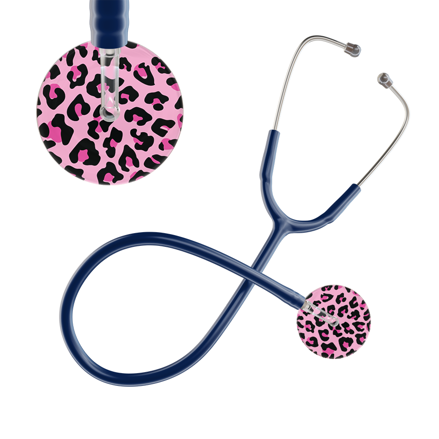 Leopard Pattern Stethoscope - Leopard Print