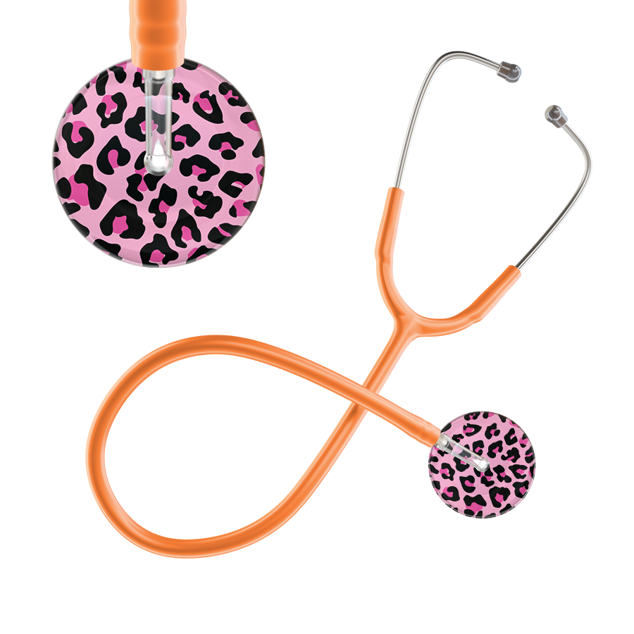 Leopard Pattern Stethoscope - Leopard Print