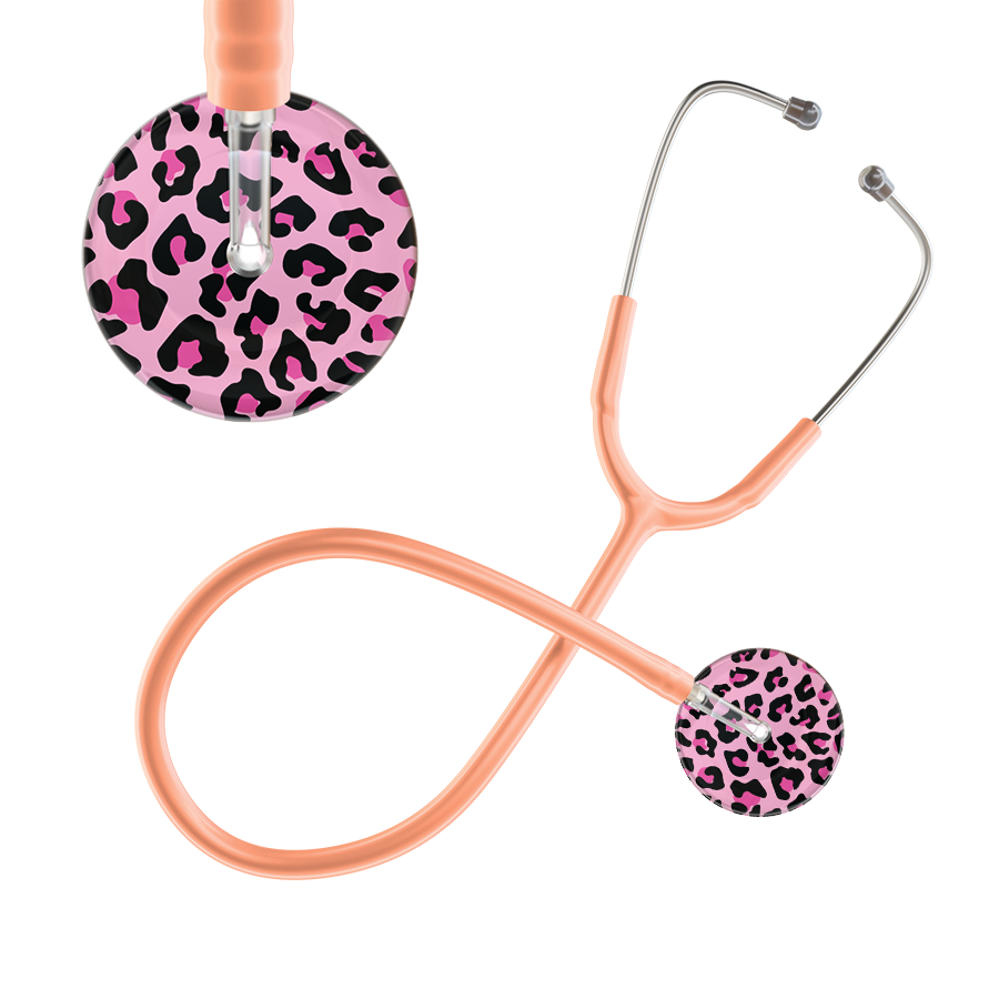 Leopard Pattern Stethoscope - Leopard Print