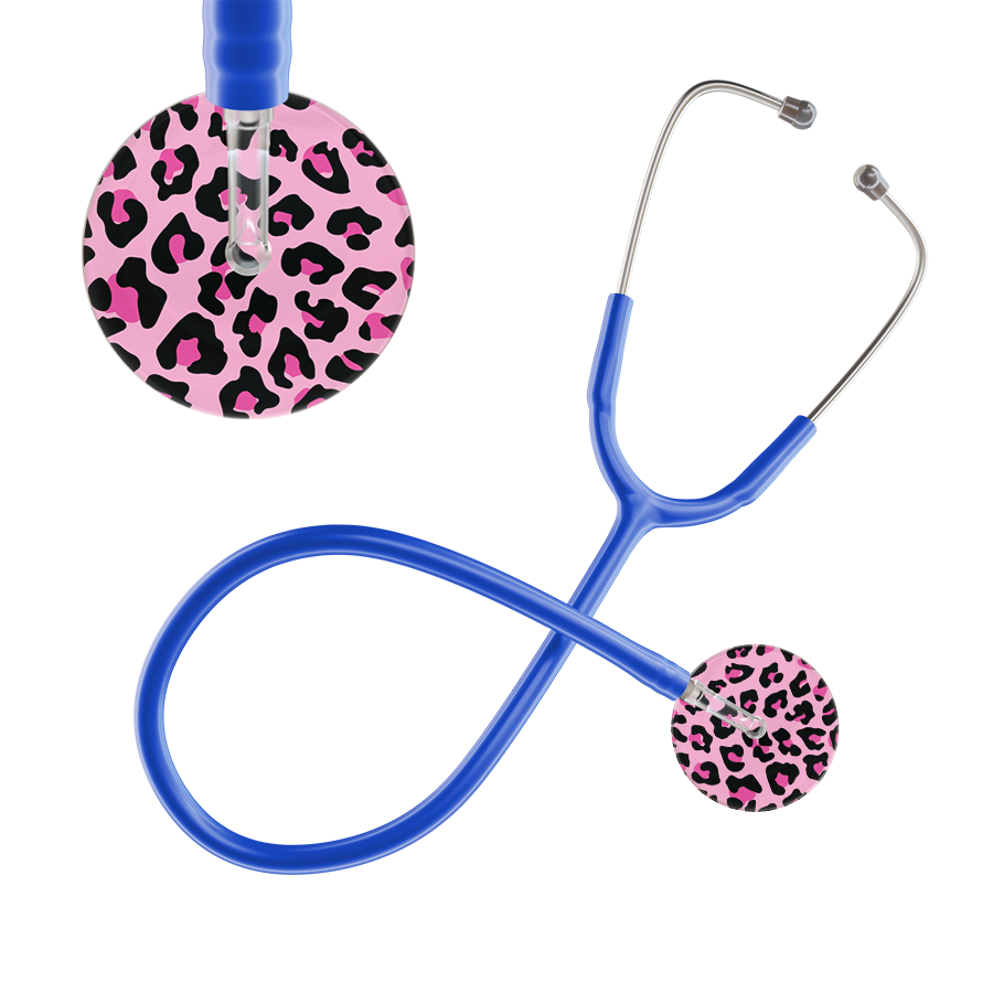 Leopard Pattern Stethoscope - Leopard Print