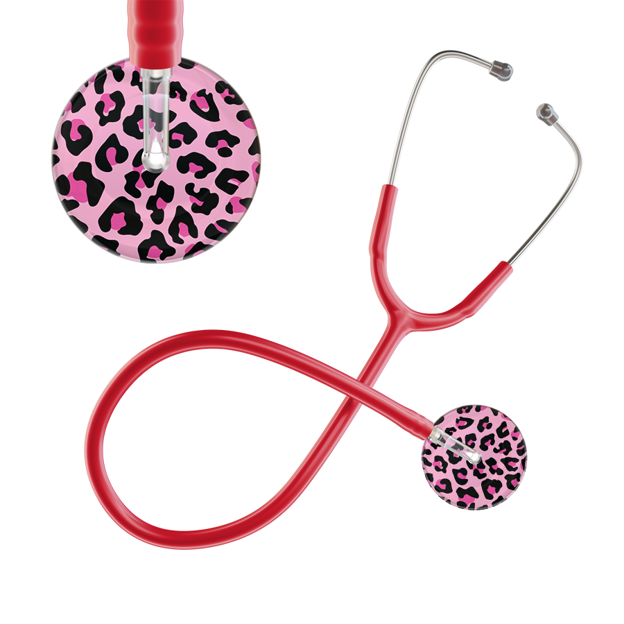 Leopard Pattern Stethoscope - Leopard Print