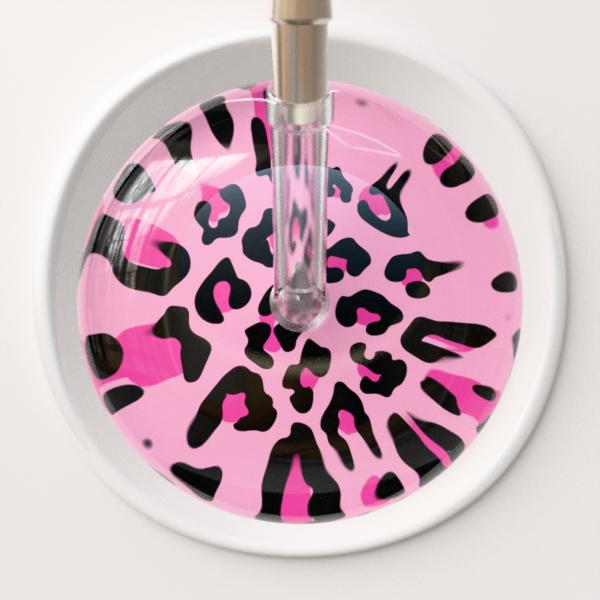 Ultrascope Stethoscope Head Hot Pink Leopard / Adult Leopard Pattern Stethoscope Head - Leopard Print