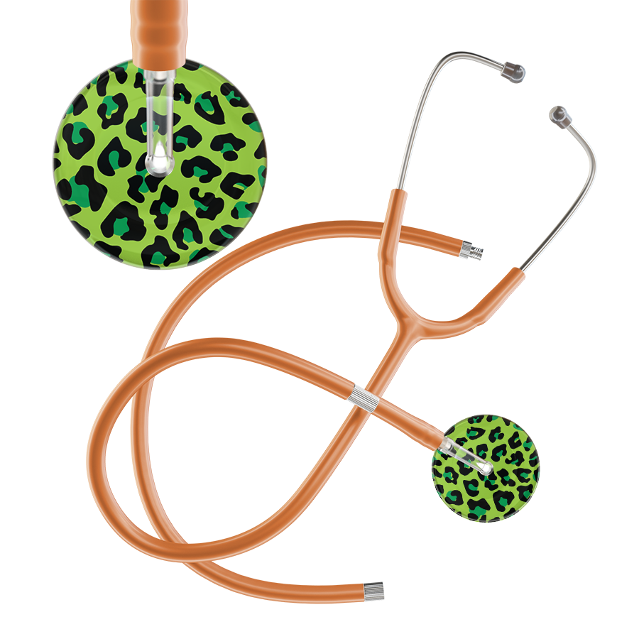 Leopard Pattern Stethoscope - Leopard Print