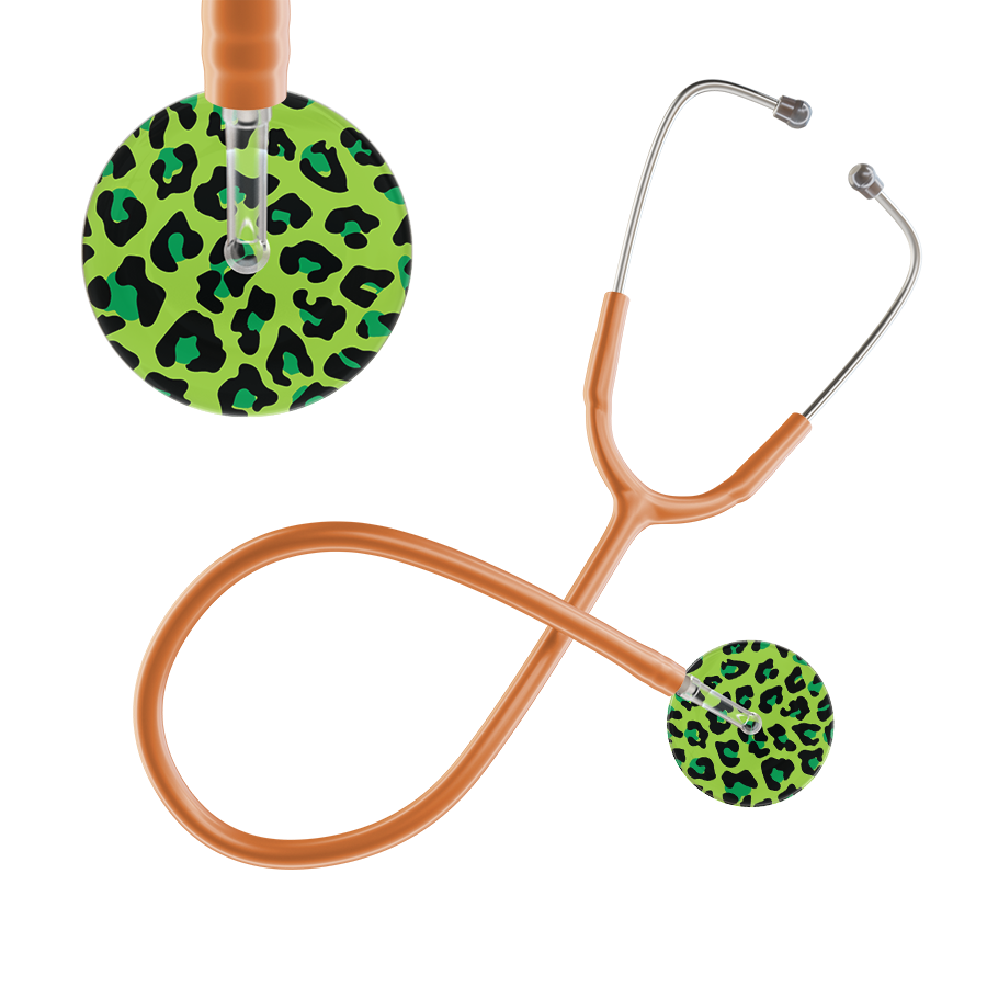 Leopard Pattern Stethoscope - Leopard Print