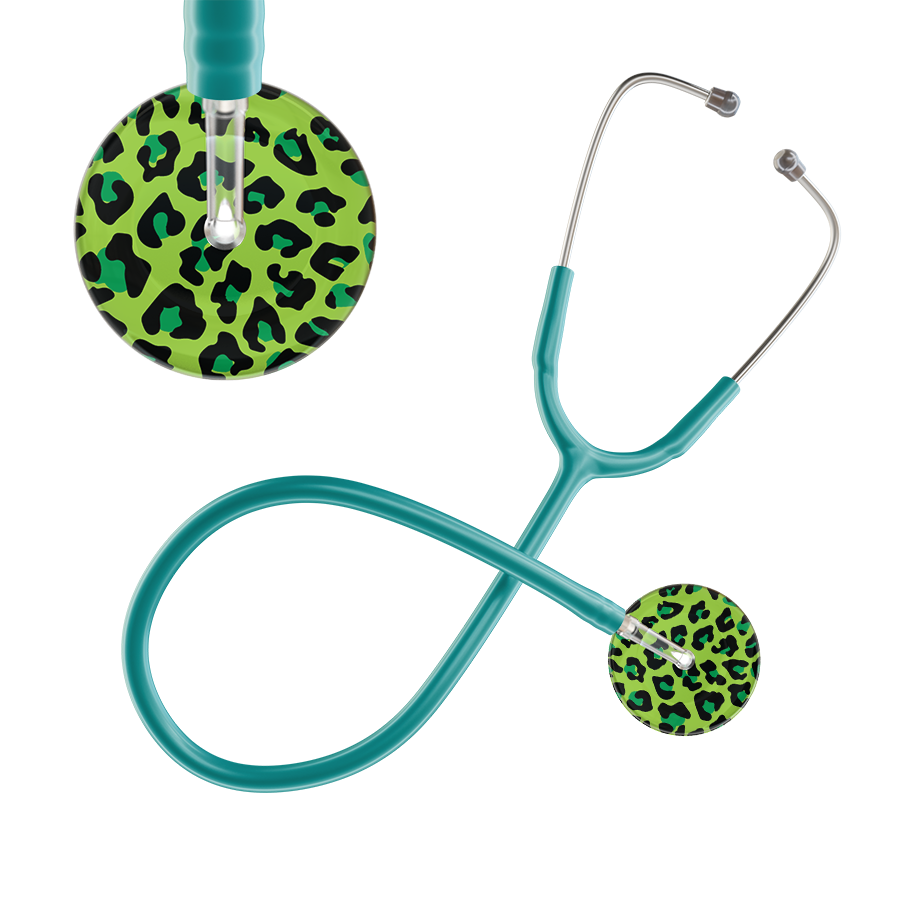 Leopard Pattern Stethoscope - Leopard Print