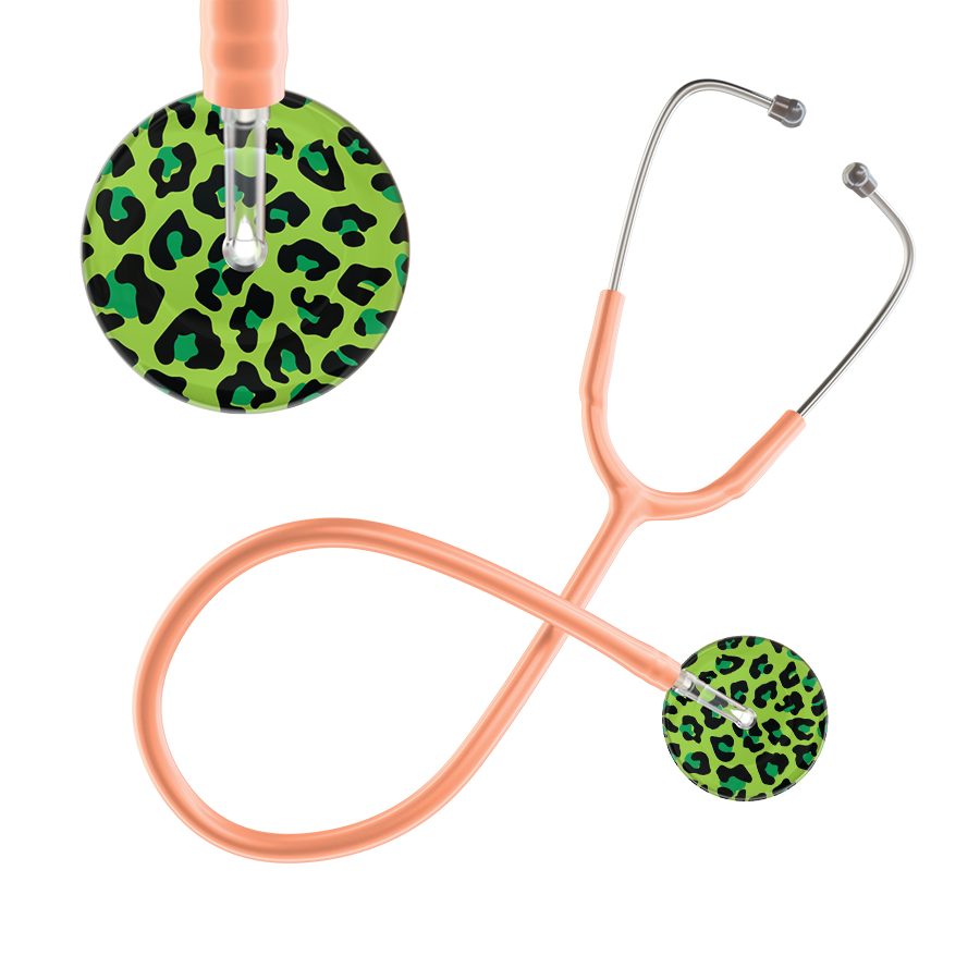 Leopard Pattern Stethoscope - Leopard Print