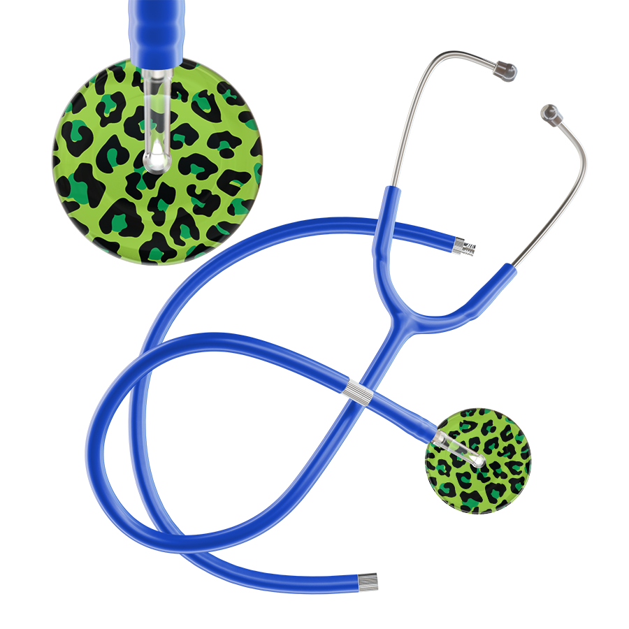 Leopard Pattern Stethoscope - Leopard Print