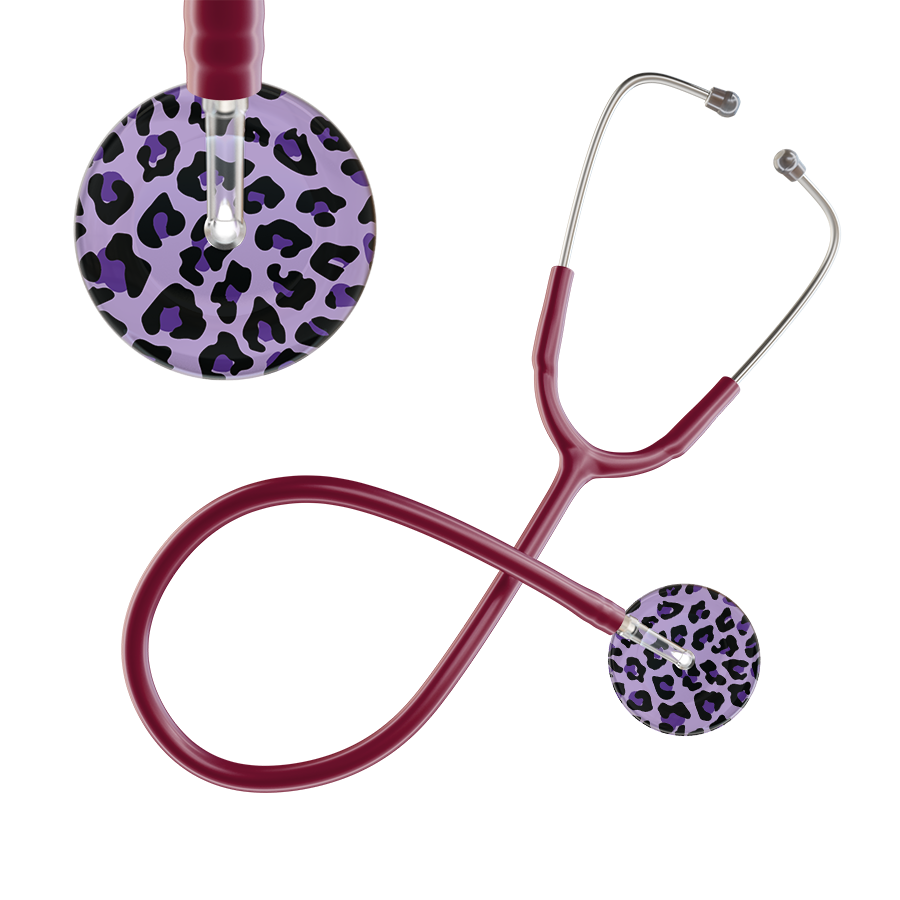 Leopard Pattern Stethoscope - Leopard Print