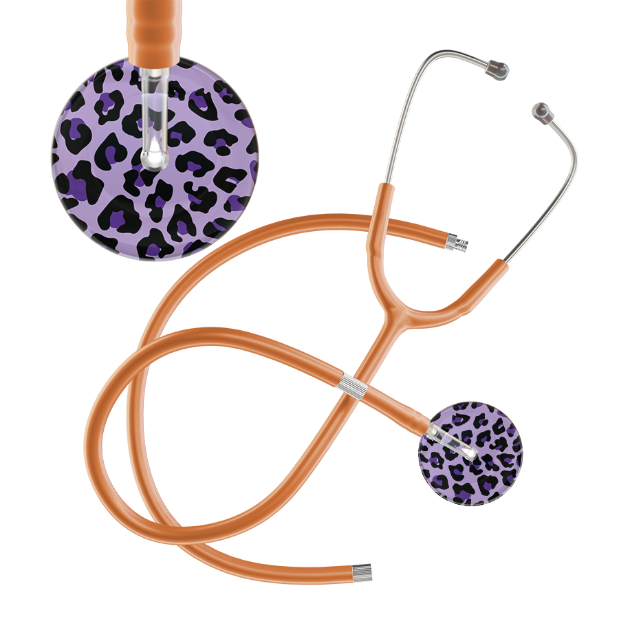 Leopard Pattern Stethoscope - Leopard Print