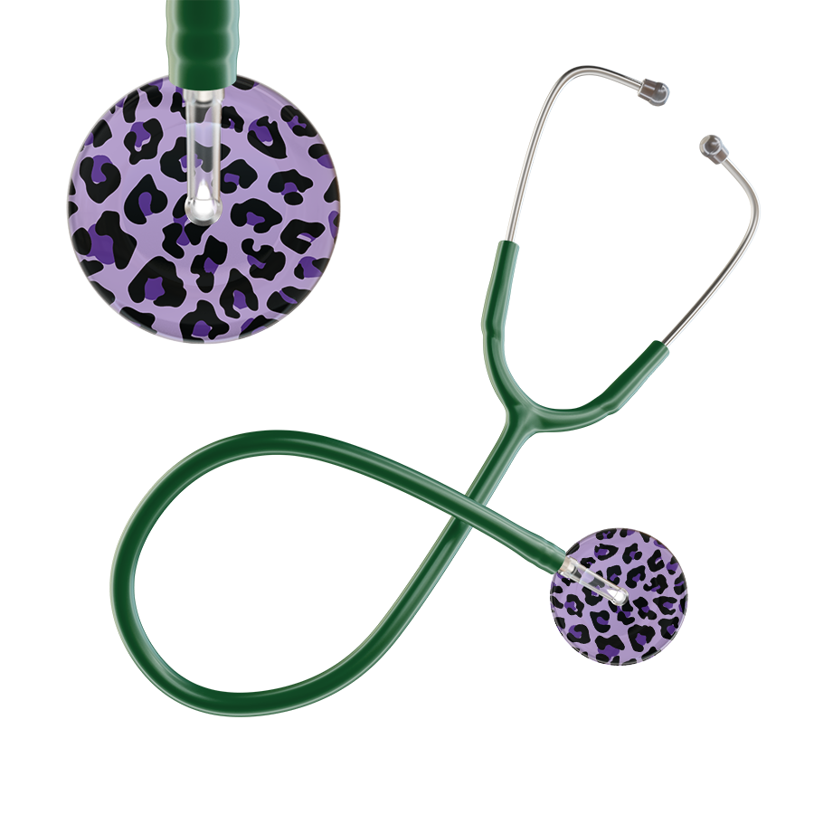 Leopard Pattern Stethoscope - Leopard Print