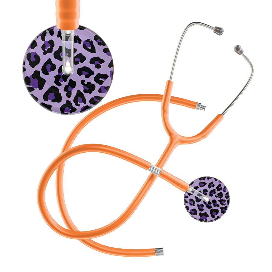 Leopard Pattern Stethoscope - Leopard Print
