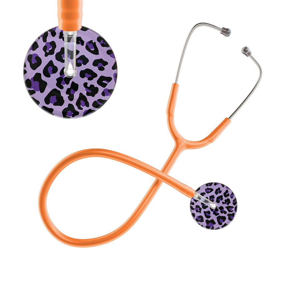 Leopard Pattern Stethoscope - Leopard Print